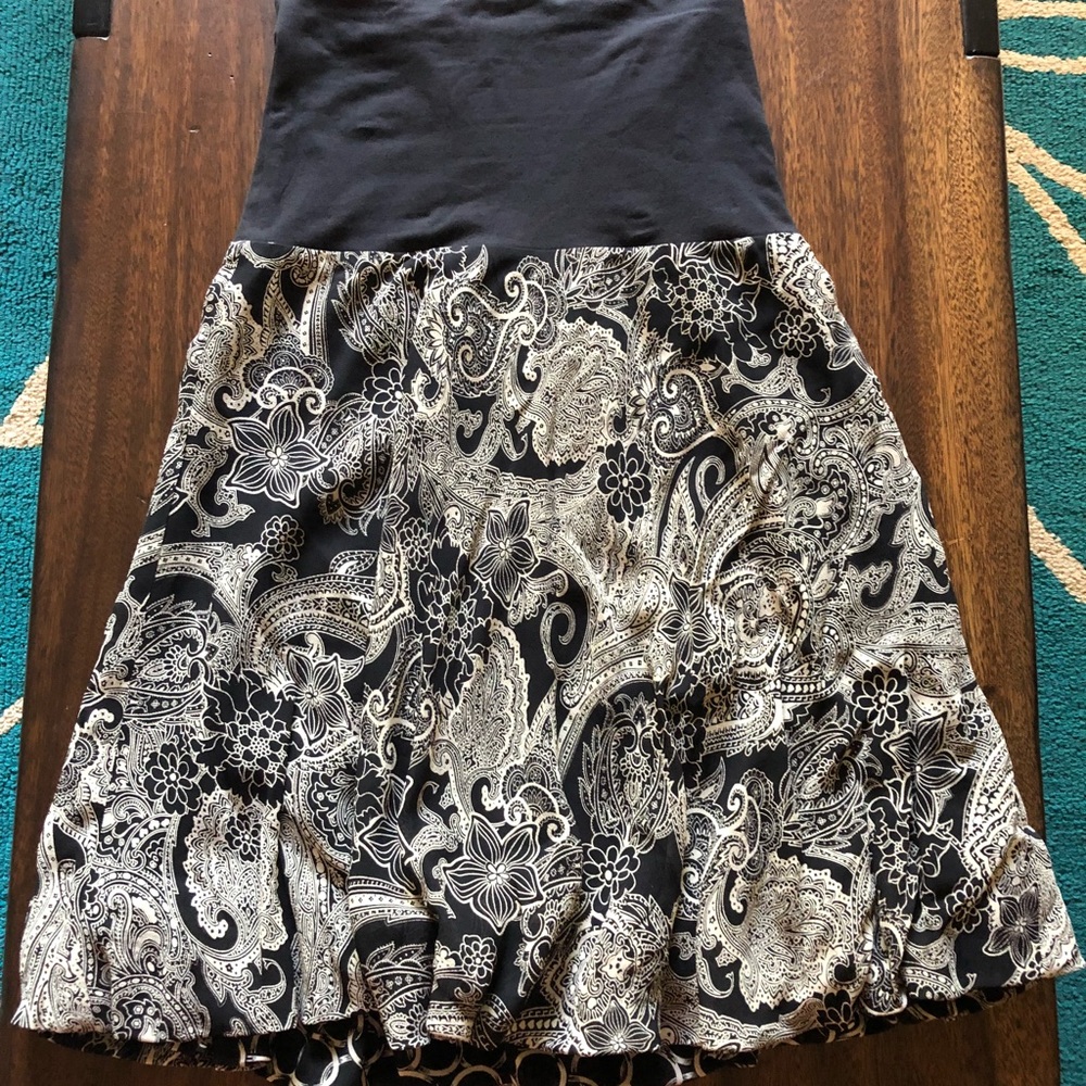 Cabi Reversible Strapless Dress - One Size